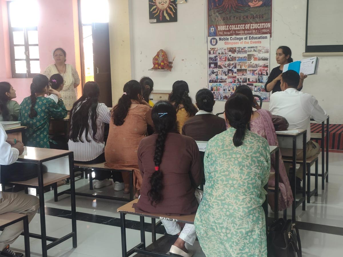 Noble College of Education, Village Seog, P.O. Pandoh, Distt. Mandi