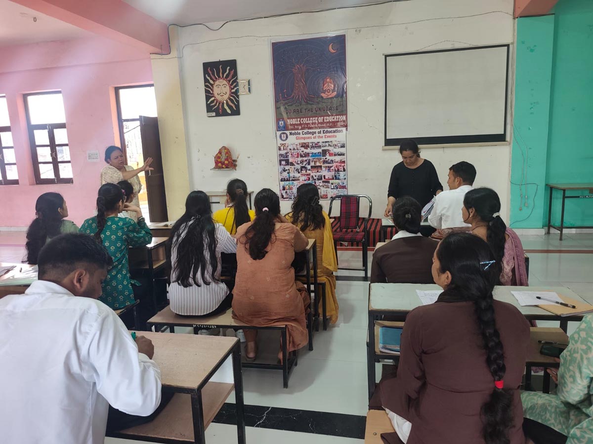 Noble College of Education, Village Seog, P.O. Pandoh, Distt. Mandi
