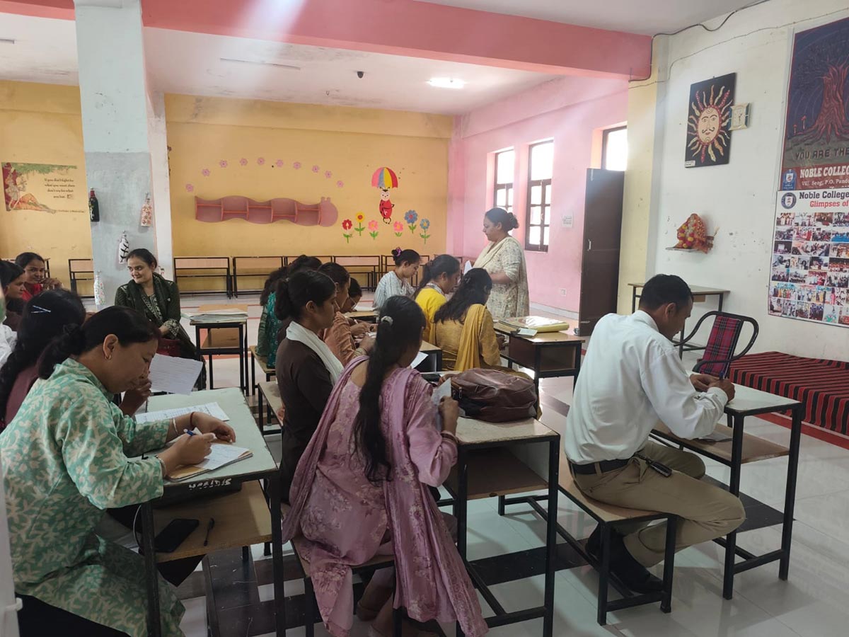 Noble College of Education, Village Seog, P.O. Pandoh, Distt. Mandi